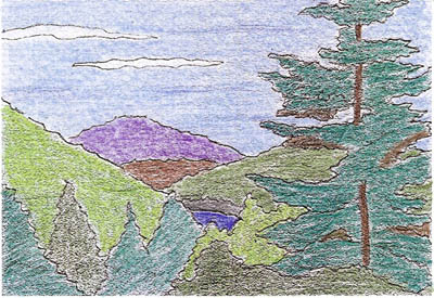 mountain view